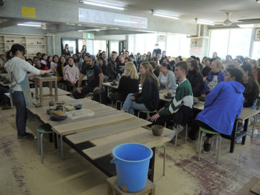 The First Field Trip (pottery making and visiting the Museum of Ceramic Art, Hyogo)