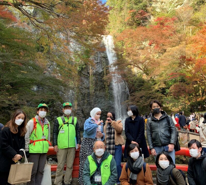 ハイブリッド見学旅行（箕面公園・勝尾寺）