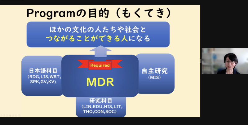 2022年度春～夏学期メイプル・プログラム　オリエンテーション