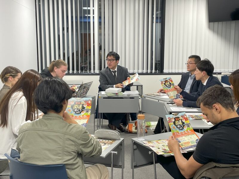 箕面市観光協会＆箕面市役所のみなさんとの座談会